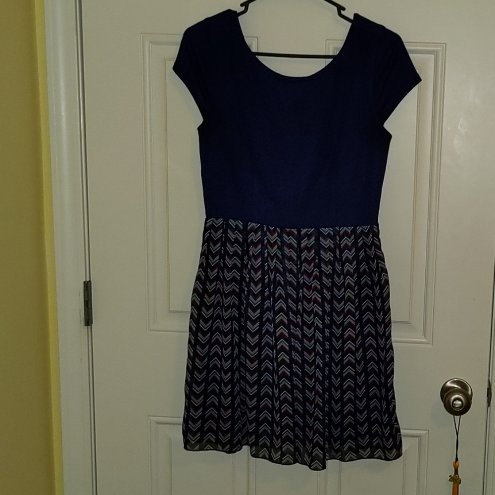 Blue homecoming dress